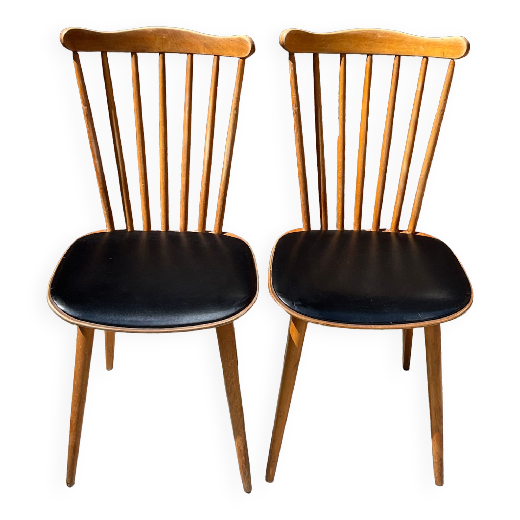 Vintage Baumann chairs minuet model