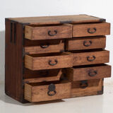 Small antique chest of drawers – Meiji/Taishō period (c. 1890-1926) #90