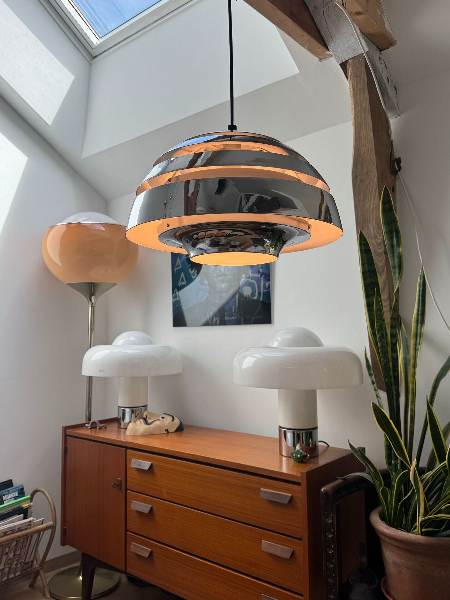 Suspension Dôme de Hans-Agne Jakobsson pour Ab Markaryd, 1960s