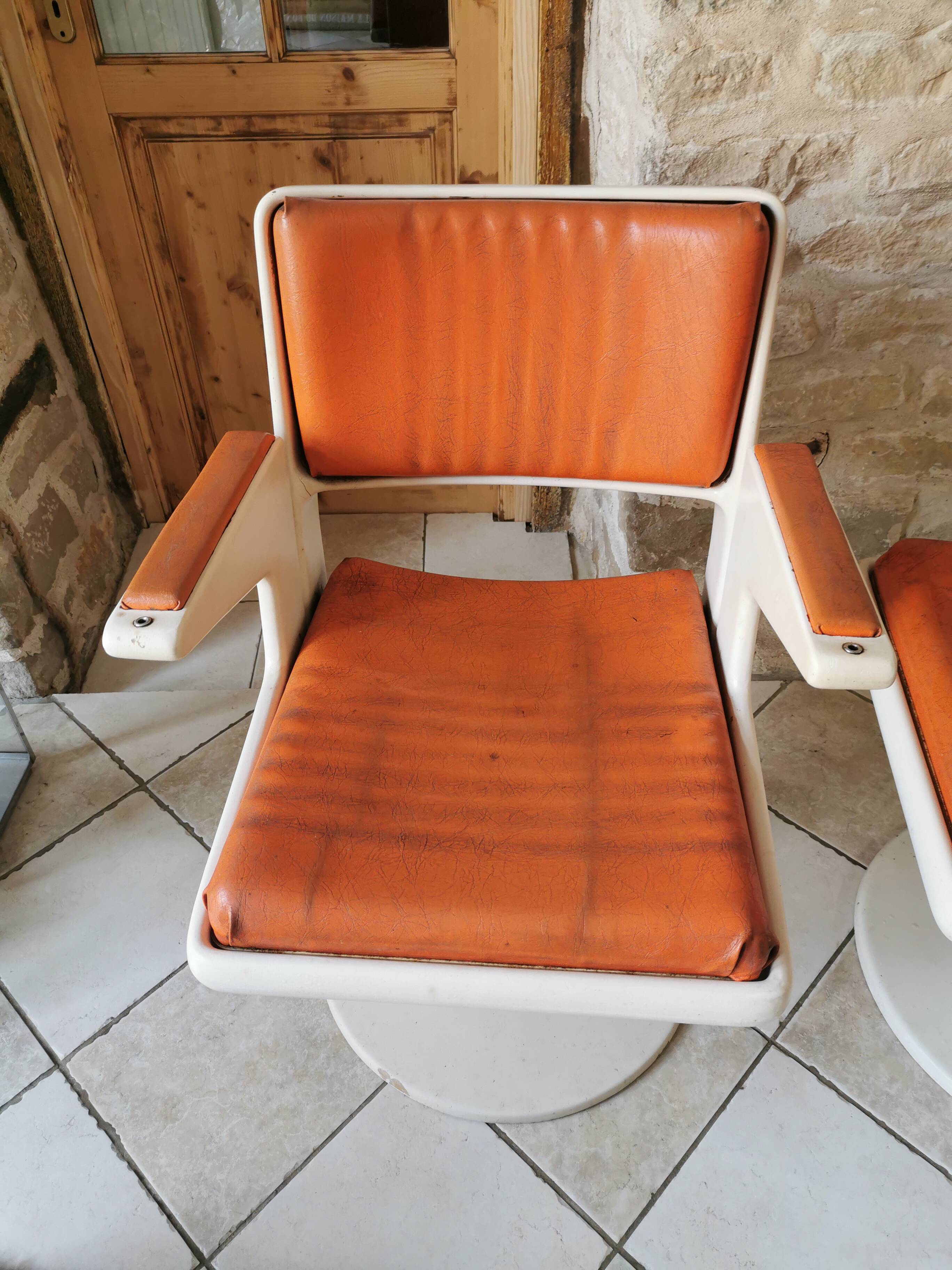 Pair of armchairs, 1970s