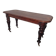 Solid mahogany console table