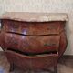 Commode galbée Louis XV en bois de rose