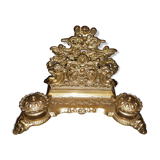 Bronze ink letter holder, early 20th century