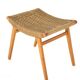 Footstool in the style of Audoux Minet | mid century modern vintage design