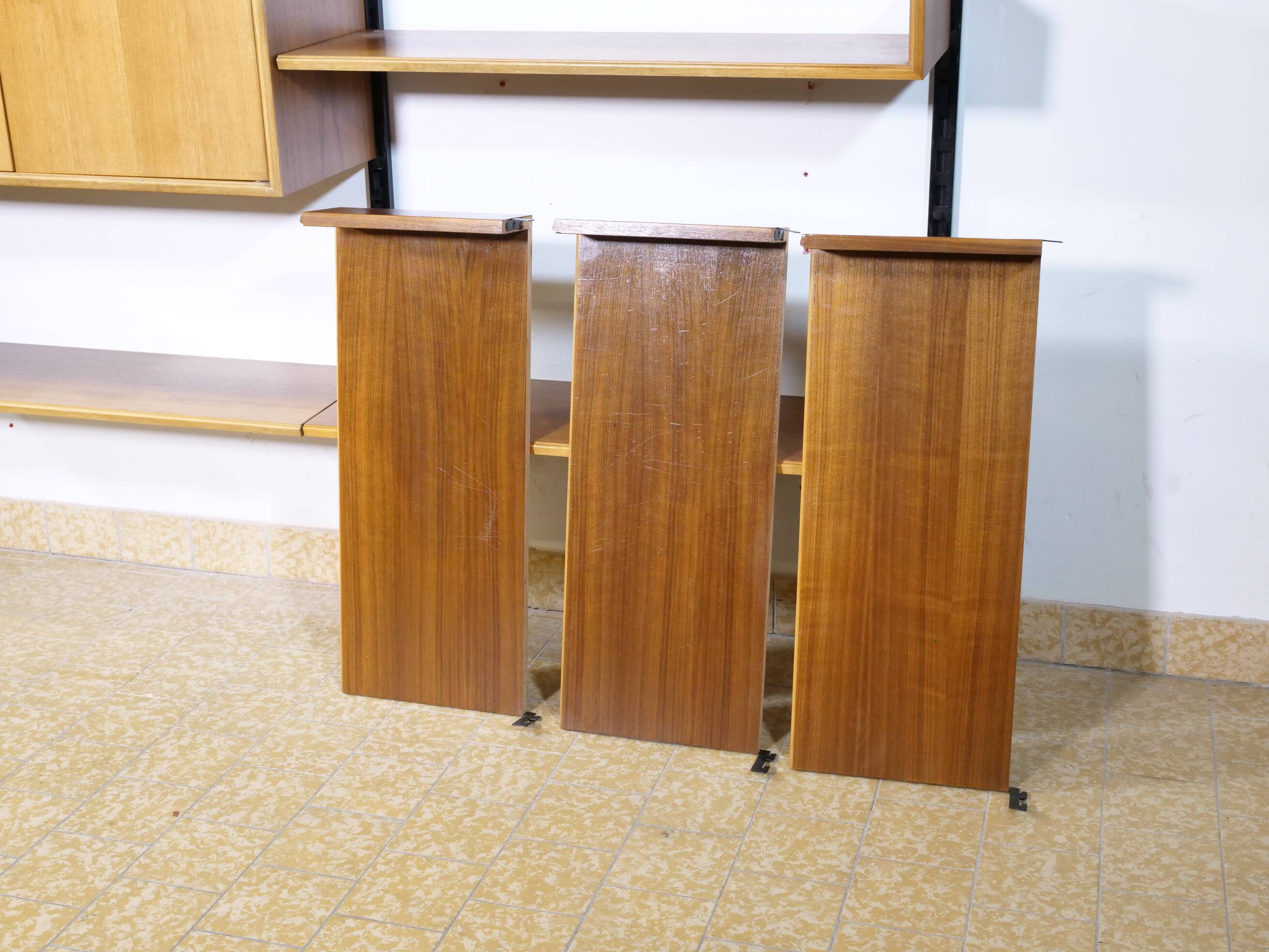 Modular vintage shelving system for WK Möbel, 1960s