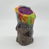 Ceramic vase in Vallauris style
