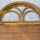 Vintage rattan mirror 82x45cm
