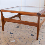 Square and glazed coffee table