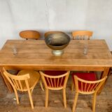 Table de ferme en bois massif