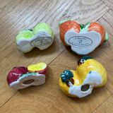 Ceramic fruit knife holder