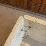 Travertine coffee table 1980