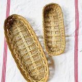 wicker bread baskets