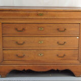 Commode Louis Philippe solid oak 19th