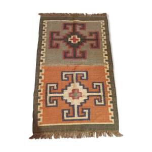tapis Kilim en coton - 160cm