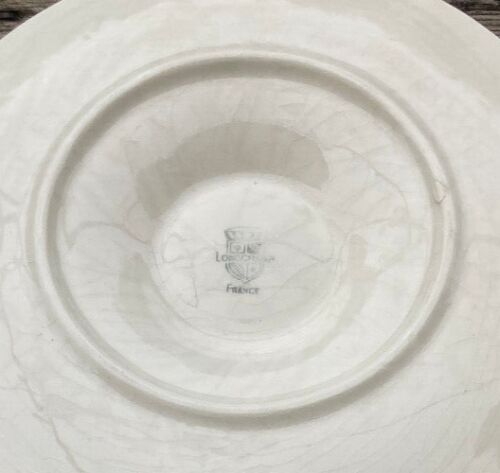 Service 6 shellfish plates - Longchamp Blanches slip