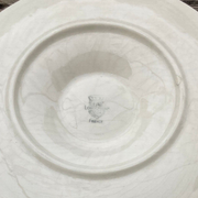Service 6 shellfish plates - Longchamp Blanches slip