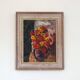 Huile sur toile suédoise – « Fleurs » par Karl Ragnar Johannesson