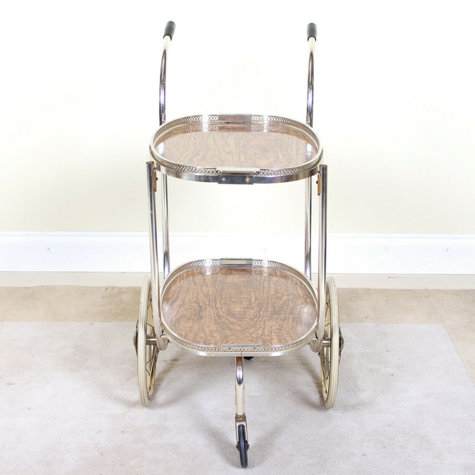 Vintage trolley with two levels