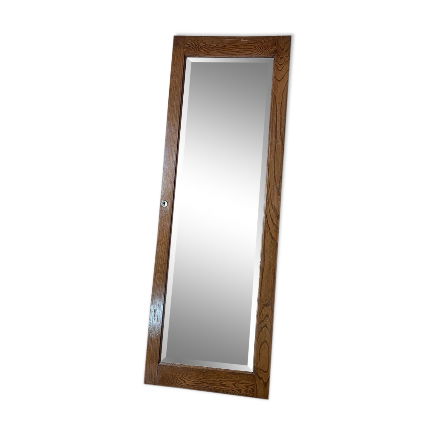 Mirror antique closet door