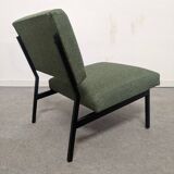 Modernist driver of the 50s/60s and her ottoman