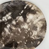 Dish in petrified wood
