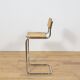 Chrome-Plated Bar Stools Typ Cesca, Italy, 1970s