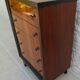 Commode semainier Vintage de style unique  5 tiroirs  années 50-70 aspect t
