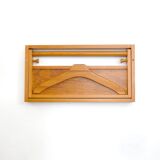 Scandinavian pine wall valet from the 60s-70s.