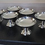 6 impeccables coupelles inox Guy Degrenne