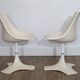 Pair of fiberglass chairs by Matti Suuronen