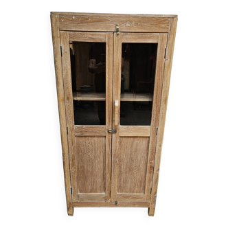 Natural Burmese teak sideboard