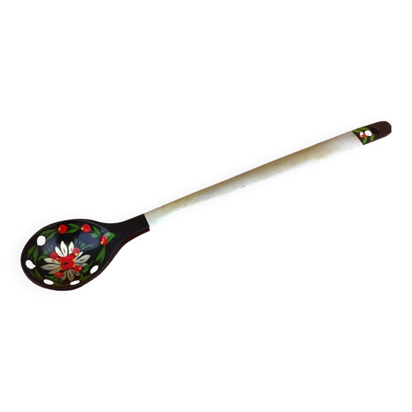 Cuillère (grand modèle) Bois peint et laqué