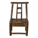 Haizi – Antique Chinese children's chair in willow no. 6