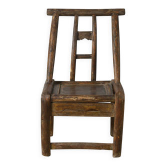 Haizi – Antique Chinese children's chair in willow no. 6