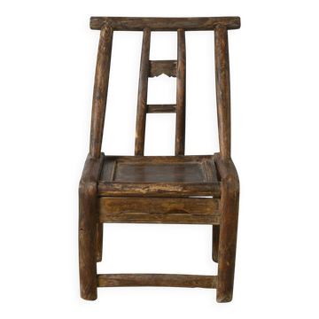 Haizi – Antique Chinese children's chair in willow no. 6
