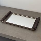 Mirror Plateau, Wood & Brutalist Metal Unsigned