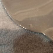 Pelle à servir la glace métal argenté orfèvre Ercuis contours 24,6cm