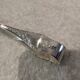Small silver-plated sugar tongs by Christofle Marly, 11.3 cm