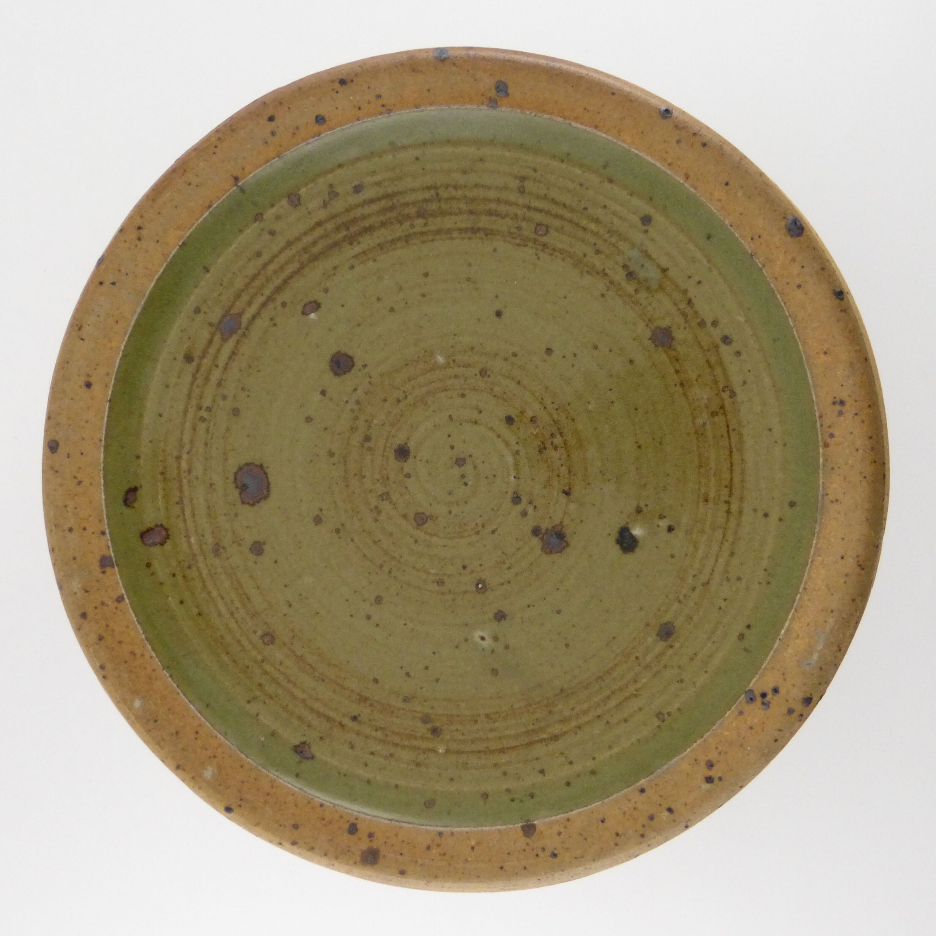 Stoneware plates from Digan La Borne 1960 1970