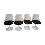 4 Tulip chairs by Eero Saarinen, edition Knoll