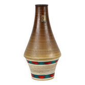 Small West Germany Vase Vintage Ceramics Sixties D&B 25cm