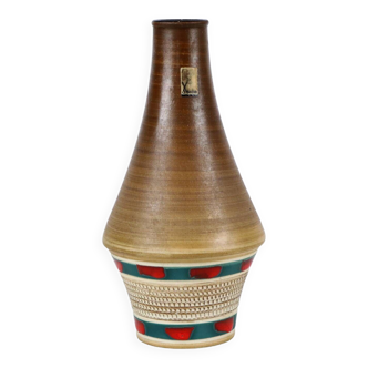 Small West Germany Vase Vintage Ceramics Sixties D&B 25cm