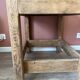 Small workbench made of solid oak