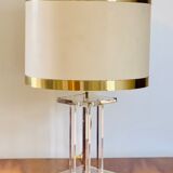 Vintage table lamp by David Lange, circa 70's