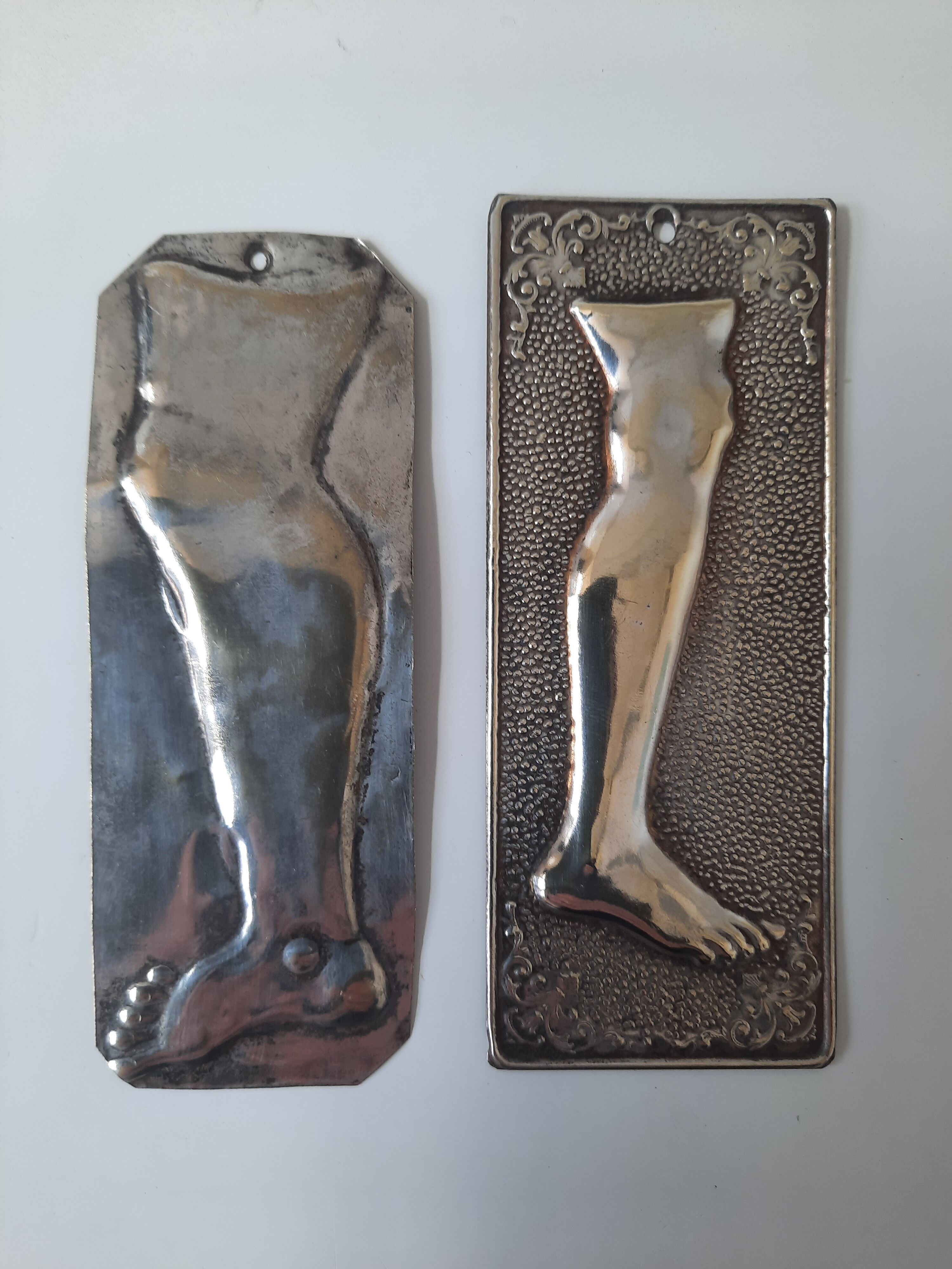 Lot of Greek ex-voto metal