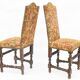 8 chaises de style Louis XIII