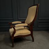 Voltaire armchair with 19th century mahogany system