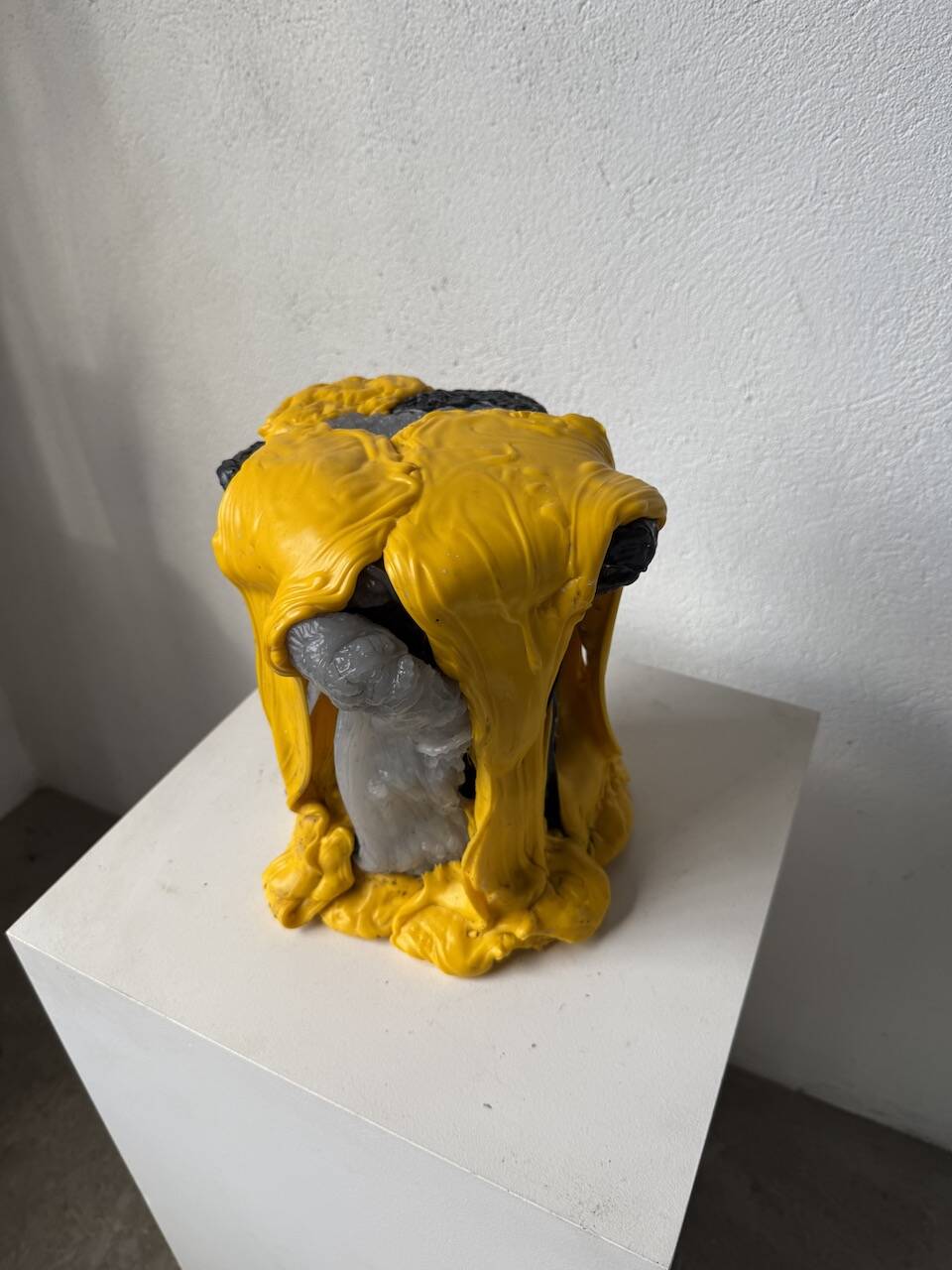 Resin fish sculpture