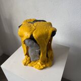 Resin fish sculpture