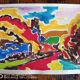 Gouache on paper from 1989, Pierre Lacroux (1909-1993)